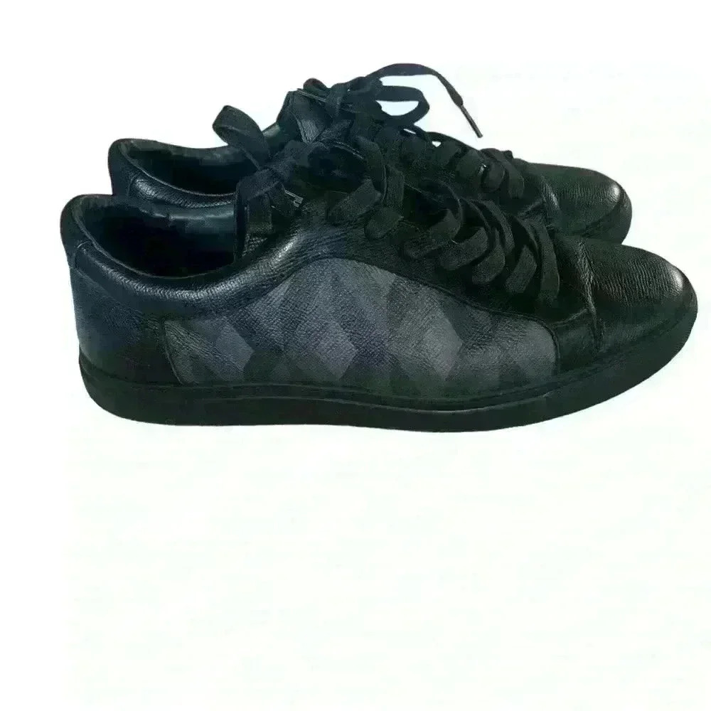 Dunhill Men's Sneakers Black/Grey Sz 44.5/ US 11